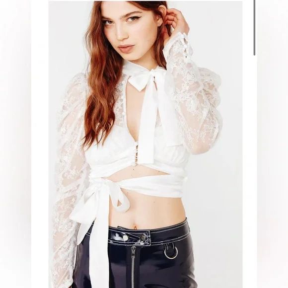 For Love & Lemons Farrah Blouse - Picture 4 of 9
